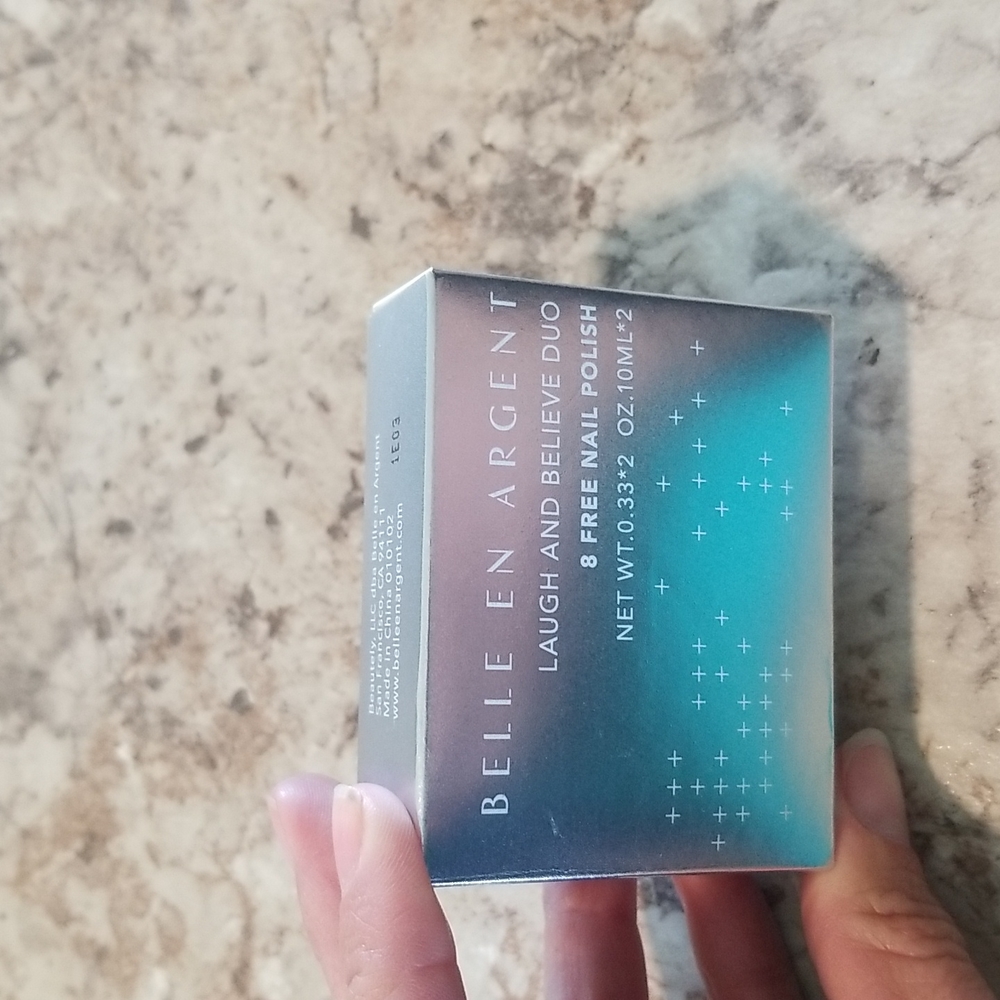 Bell En Argent Laugh and Believe Duo nail polish